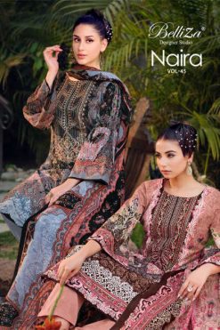 Belliza Naira Vol 45 Cotton Salwar Suit Catalog 8 Pcs
