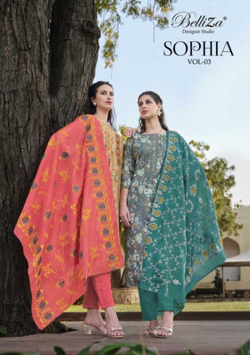 Belliza Sophia Vol 3 Cotton Salwar Suit Catalog 8 Pcs 1 510x725 - Belliza Sophia Vol 3 Cotton Salwar Suit Catalog 8 Pcs