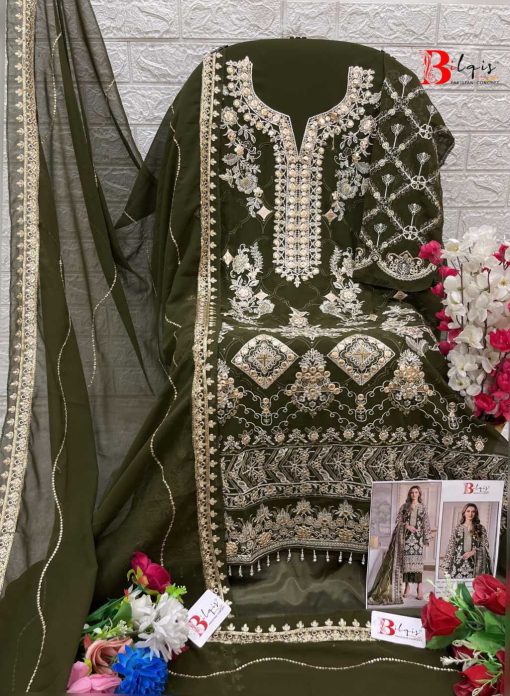 Bilqis B 58 A D Georgette Salwar Suit Catalog 4 Pcs 12 510x696 - Bilqis B 58 A-D Georgette Salwar Suit Catalog 4 Pcs