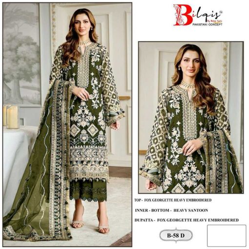 Bilqis B 58 A D Georgette Salwar Suit Catalog 4 Pcs 4 510x510 - Bilqis B 58 A-D Georgette Salwar Suit Catalog 4 Pcs