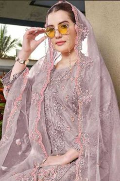 Bilqis B 59 A-D Organza Salwar Suit Catalog 4 Pcs