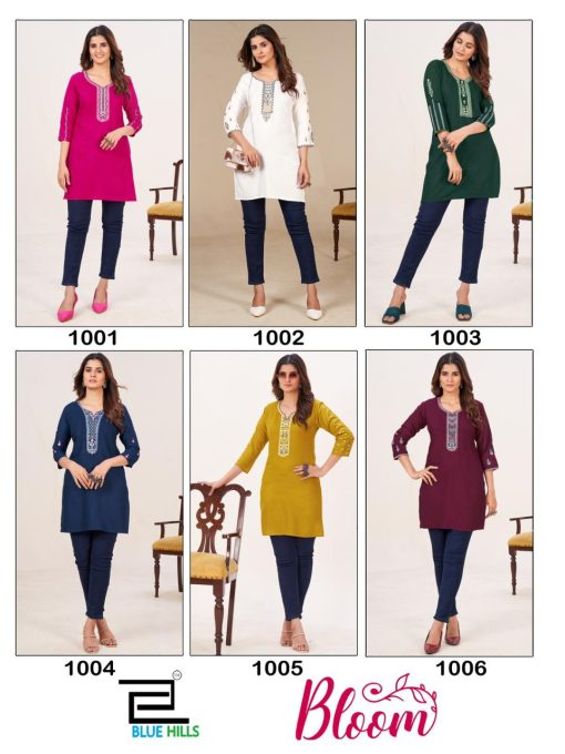 Blue Hills Bloom Rayon Kurti Catalog 6 Pcs 14 510x680 - Blue Hills Bloom Rayon Kurti Catalog 6 Pcs