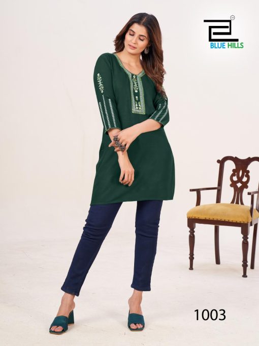 Blue Hills Bloom Rayon Kurti Catalog 6 Pcs 4 510x680 - Blue Hills Bloom Rayon Kurti Catalog 6 Pcs