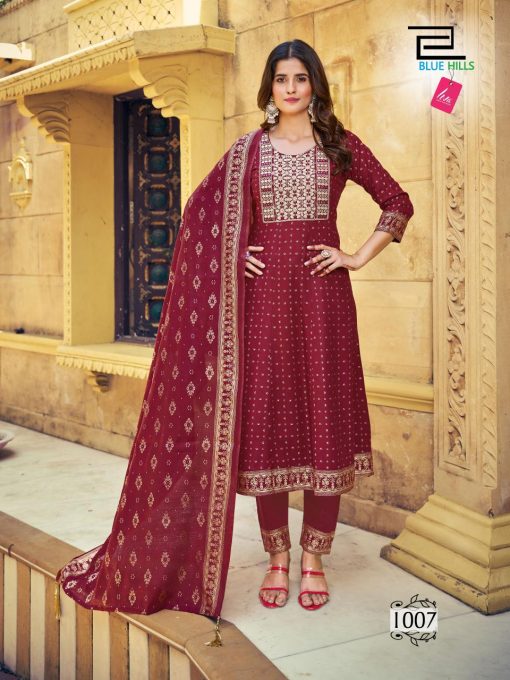 Blue Hills Meera Kurti with Dupatta Bottom Rayon Catalog 8 Pcs 4 510x680 - Blue Hills Meera Kurti with Dupatta Bottom Rayon Catalog 8 Pcs