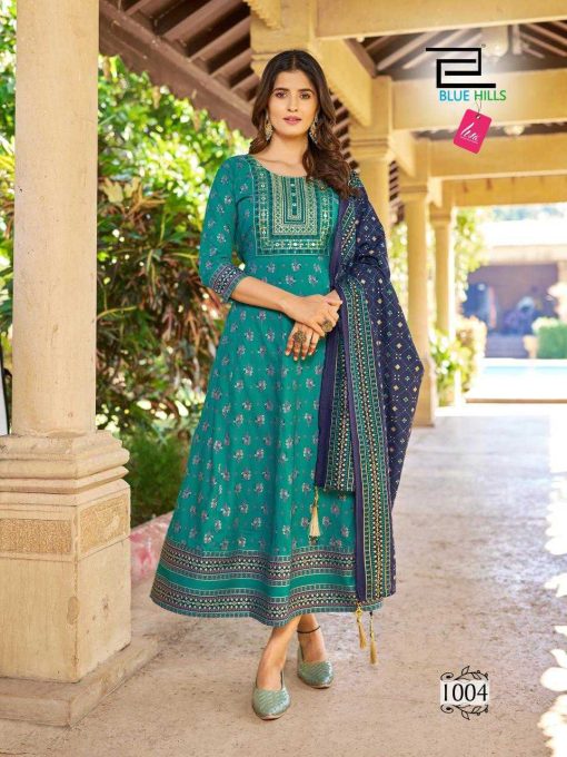 Blue Hills Vasuki Kurti with Dupatta Rayon Catalog 8 Pcs 5 510x680 - Blue Hills Vasuki Kurti with Dupatta Rayon Catalog 8 Pcs