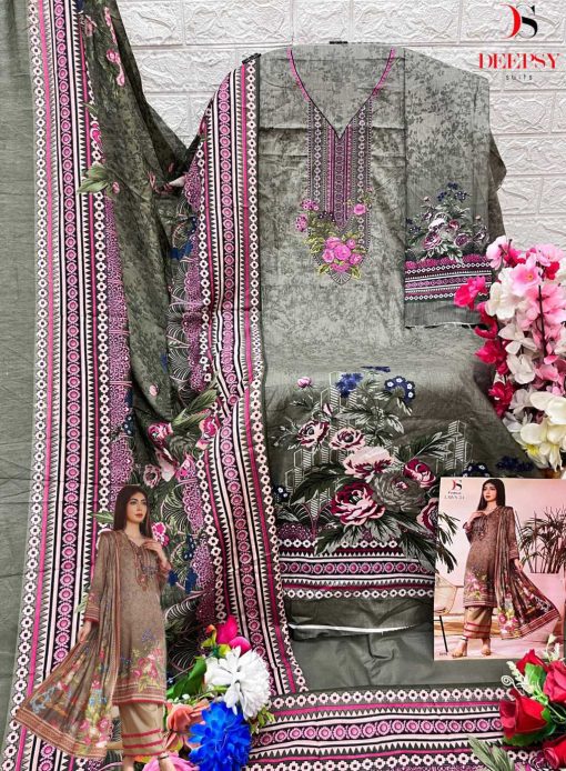 Deepsy Firdous Lawn Vol 24 Chiffon Cotton Salwar Suit Catalog 8 Pcs 17 510x694 - Deepsy Firdous Lawn Vol 24 Chiffon Cotton Salwar Suit Catalog 8 Pcs