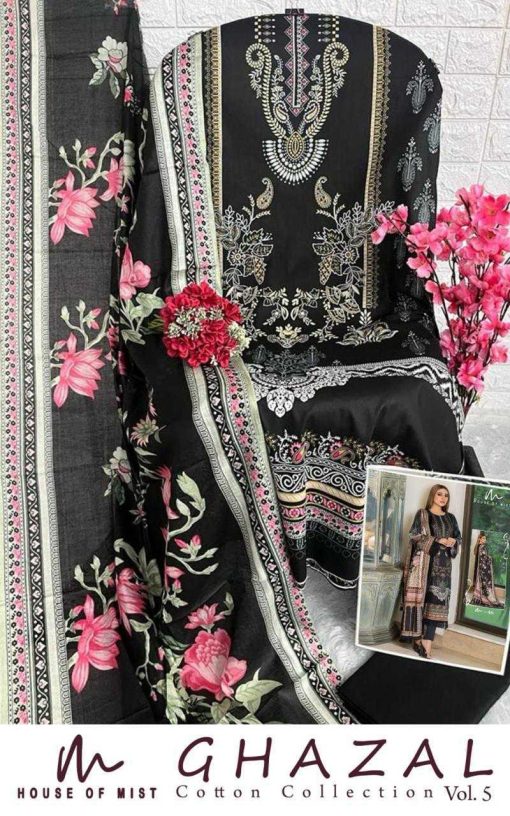 Ghazal Cotton Collection Vol 5 Salwar Suit Catalog 6 Pcs 15 510x816 - Ghazal Cotton Collection Vol 5 Salwar Suit Catalog 6 Pcs