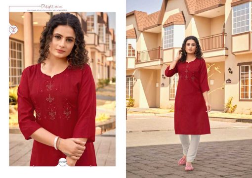 Kalaroop Scarlet by Kajree Rayon Kurti Catalog 6 Pcs 2 510x360 - Kalaroop Scarlet by Kajree Rayon Kurti Catalog 6 Pcs