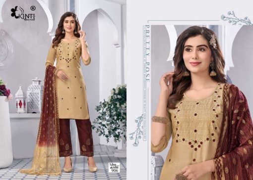 Kinti Miss India Vol 9 Rayon Kurti with Dupatta Bottom Catalog 8 Pcs 4 510x364 - Kinti Miss India Vol 9 Rayon Kurti with Dupatta Bottom Catalog 8 Pcs