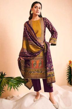 Mumtaz Arts Nayaab Hit List Muslin Salwar Suit Catalog 4 Pcs