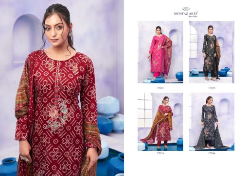 Mumtaz Arts Ruhani Satin Salwar Suit Catalog 4 Pcs 10 510x363 - Mumtaz Arts Ruhani Satin Salwar Suit Catalog 4 Pcs