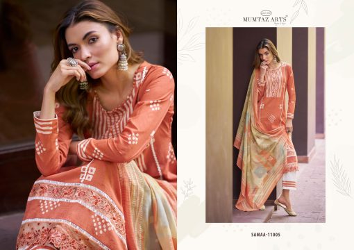 Mumtaz Arts Samaa Lawn Salwar Suit Catalog 6 Pcs 6 510x360 - Mumtaz Arts Samaa Lawn Salwar Suit Catalog 6 Pcs