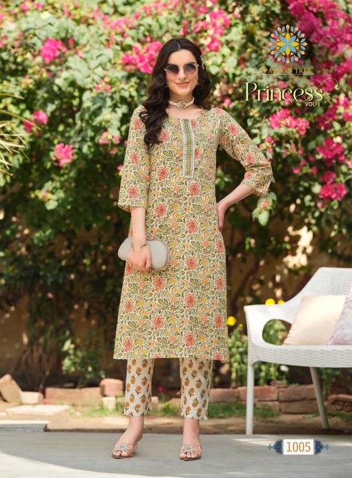 Passion Tree Princess Vol 1 Kurti with Pant Cotton Catalog 8 Pcs 7 510x692 - Passion Tree Princess Vol 1 Kurti with Pant Cotton Catalog 8 Pcs