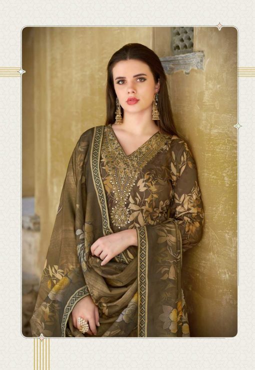 Qasr Myna Muslin Salwar Suit Catalog 8 Pcs 11 510x740 - Qasr Myna Muslin Salwar Suit Catalog 8 Pcs