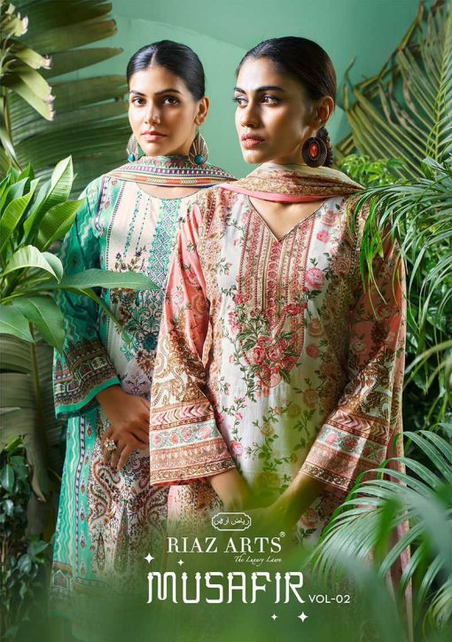 Riaz Arts Musafir Vol 2 by Mumtaz Arts Lawn Salwar Suit Catalog 8 Pcs 1 510x724 - Riaz Arts Musafir Vol 2 by Mumtaz Arts Lawn Salwar Suit Catalog 8 Pcs