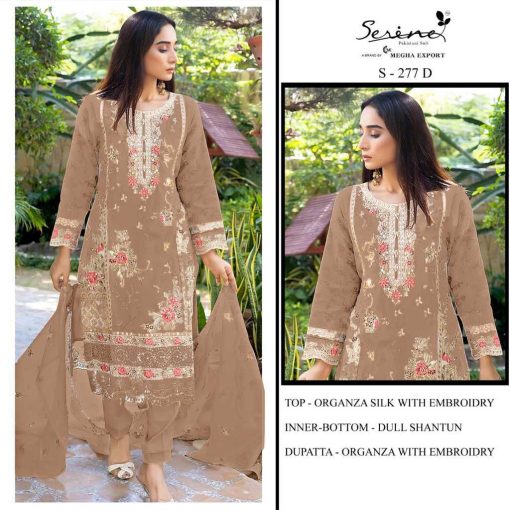 Serene S 277 A D Organza Salwar Suit Catalog 4 Pcs 4 510x510 - Serene S 277 A-D Organza Salwar Suit Catalog 4 Pcs