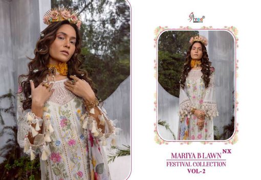 Shree Fabs Mariya B Lawn Festival Collection Vol 2 NX Chiffon Cotton Salwar Suit Catalog 3 Pcs 2 510x351 - Shree Fabs Mariya B Lawn Festival Collection Vol 2 NX Chiffon Cotton Salwar Suit Catalog 3 Pcs