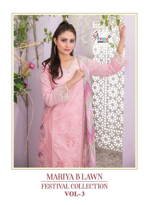 Shree Fabs Mariya B Lawn Festival Collection Vol 3 Chiffon Cotton Salwar Suit Catalog 6 Pcs 1 510x702 - Shree Fabs Mariya B Lawn Festival Collection Vol 3 Chiffon Cotton Salwar Suit Catalog 6 Pcs