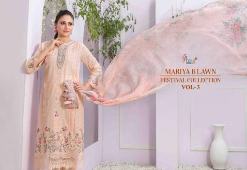 Shree Fabs Mariya B Lawn Festival Collection Vol 3 Chiffon Cotton Salwar Suit Catalog 6 Pcs 13 510x351 - Shree Fabs Mariya B Lawn Festival Collection Vol 3 Chiffon Cotton Salwar Suit Catalog 6 Pcs