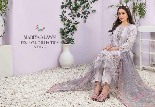 Shree Fabs Mariya B Lawn Festival Collection Vol 3 Chiffon Cotton Salwar Suit Catalog 6 Pcs 4 510x351 - Shree Fabs Mariya B Lawn Festival Collection Vol 3 Chiffon Cotton Salwar Suit Catalog 6 Pcs