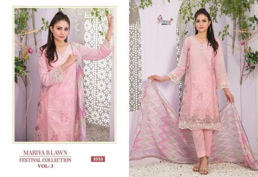 Shree Fabs Mariya B Lawn Festival Collection Vol 3 Chiffon Cotton Salwar Suit Catalog 6 Pcs 7 510x351 - Shree Fabs Mariya B Lawn Festival Collection Vol 3 Chiffon Cotton Salwar Suit Catalog 6 Pcs