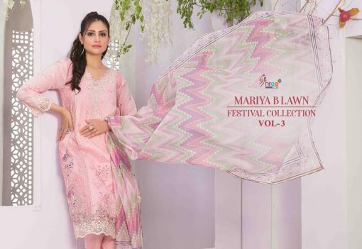 Shree Fabs Mariya B Lawn Festival Collection Vol 3 Chiffon Cotton Salwar Suit Catalog 6 Pcs 8 510x351 - Shree Fabs Mariya B Lawn Festival Collection Vol 3 Chiffon Cotton Salwar Suit Catalog 6 Pcs