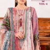 Shree Fabs Queen’s Court Vol 4 Chiffon Cotton Salwar Suit Catalog 7 Pcs