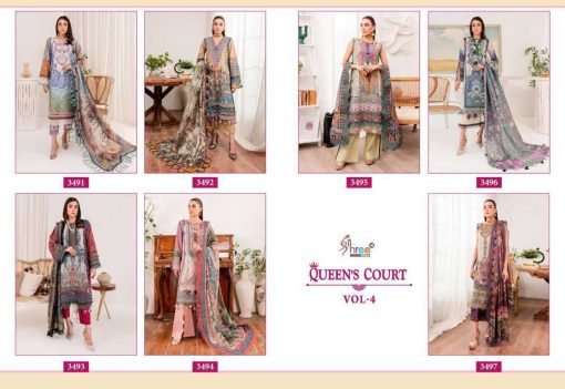 Shree Fabs Queens Court Vol 4 Chiffon Cotton Salwar Suit Catalog 7 Pcs 16 510x351 - Shree Fabs Queen’s Court Vol 4 Chiffon Cotton Salwar Suit Catalog 7 Pcs