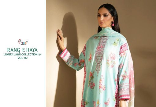 Shree Fabs Rang E Haya Luxury Lawn Collection 24 Vol 2 Chiffon Cotton Salwar Suit Catalog 6 Pcs 12 510x351 - Shree Fabs Rang E Haya Luxury Lawn Collection 24 Vol 2 Chiffon Cotton Salwar Suit Catalog 6 Pcs