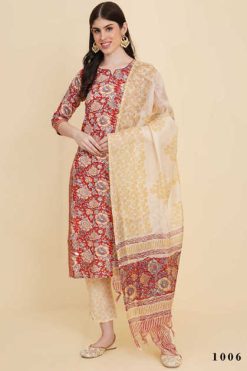 Tejaswee Tanisha Vol 1 Cotton Readymade Salwar Suit Catalog 8 Pcs