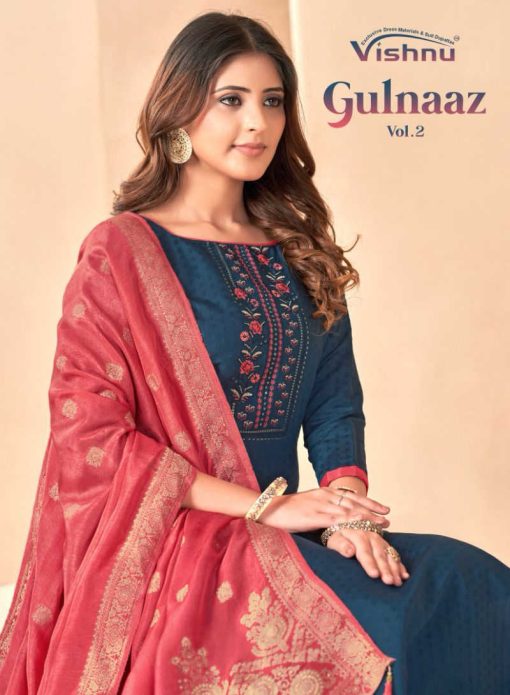 Vishnu Gulnaaz Vol 2 Silk Salwar Suit Catalog 10 Pcs 1 510x695 - Vishnu Gulnaaz Vol 2 Silk Salwar Suit Catalog 10 Pcs