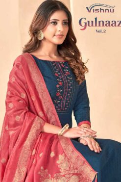 Vishnu Gulnaaz Vol 2 Silk Salwar Suit Catalog 10 Pcs 247x371 - Cart