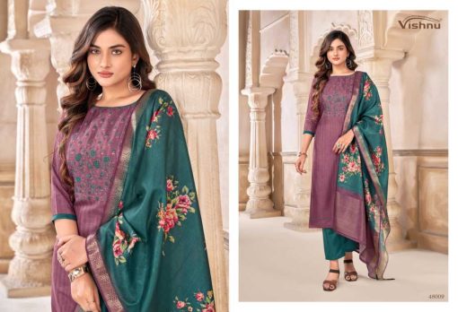 Vishnu Heer Silk Salwar Suit Catalog 12 Pcs 8 510x348 - Vishnu Heer Silk Salwar Suit Catalog 12 Pcs