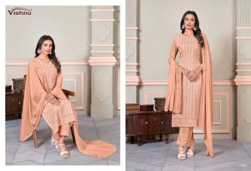 Vishnu Lucknowi Vol 6 Georgette Salwar Suit Catalog 8 Pcs 2 510x347 - Vishnu Lucknowi Vol 6 Georgette Salwar Suit Catalog 8 Pcs