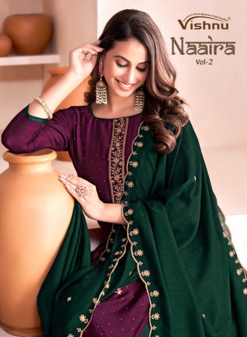 Vishnu Naaira Vol 2 Fancy Salwar Suit Catalog 10 Pcs 1 510x695 - Vishnu Naaira Vol 2 Fancy Salwar Suit Catalog 10 Pcs