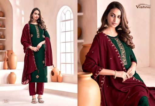 Vishnu Naaira Vol 2 Fancy Salwar Suit Catalog 10 Pcs 8 510x348 - Vishnu Naaira Vol 2 Fancy Salwar Suit Catalog 10 Pcs