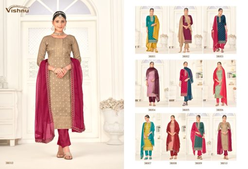 Vishnu Rangmahal Jacquard Salwar Suit Catalog 10 Pcs 10 510x347 - Vishnu Rangmahal Jacquard Salwar Suit Catalog 10 Pcs