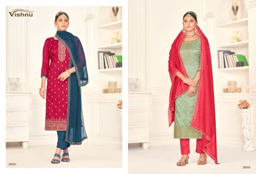 Vishnu Rangmahal Jacquard Salwar Suit Catalog 10 Pcs 4 510x347 - Vishnu Rangmahal Jacquard Salwar Suit Catalog 10 Pcs