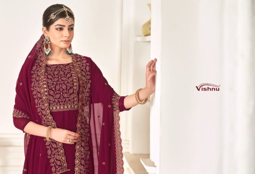 Vishnu Reshma Georgette Salwar Suit Catalog 8 Pcs 8 510x347 - Vishnu Reshma Georgette Salwar Suit Catalog 8 Pcs