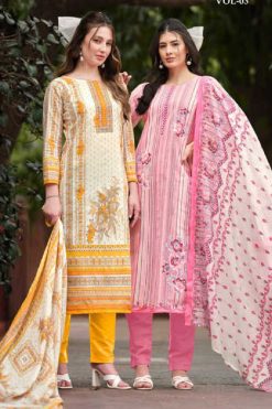 Zulfat Maryam Vol 3 by Belliza Cotton Salwar Suit Catalog 8 Pcs 247x371 - Surat Fabrics