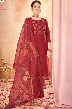 Alok Maharani Vol 3 Viscose Salwar Suit Catalog 6 Pcs