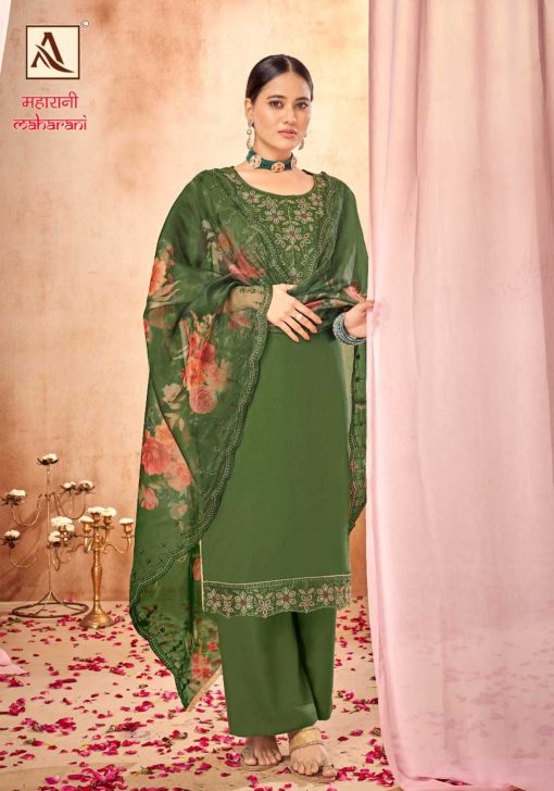 Alok Maharani Vol 3 Viscose Salwar Suit Catalog 6 Pcs 8 510x728 - Alok Maharani Vol 3 Viscose Salwar Suit Catalog 6 Pcs