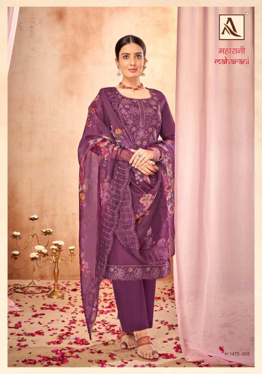 Alok Maharani Vol 3 Viscose Salwar Suit Catalog 6 Pcs 9 510x728 - Alok Maharani Vol 3 Viscose Salwar Suit Catalog 6 Pcs