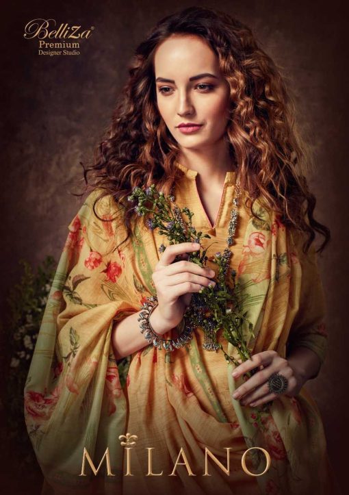 Belliza Milano Cotton Salwar Suit Catalog 6 Pcs 1 510x723 - Belliza Milano Cotton Salwar Suit Catalog 6 Pcs