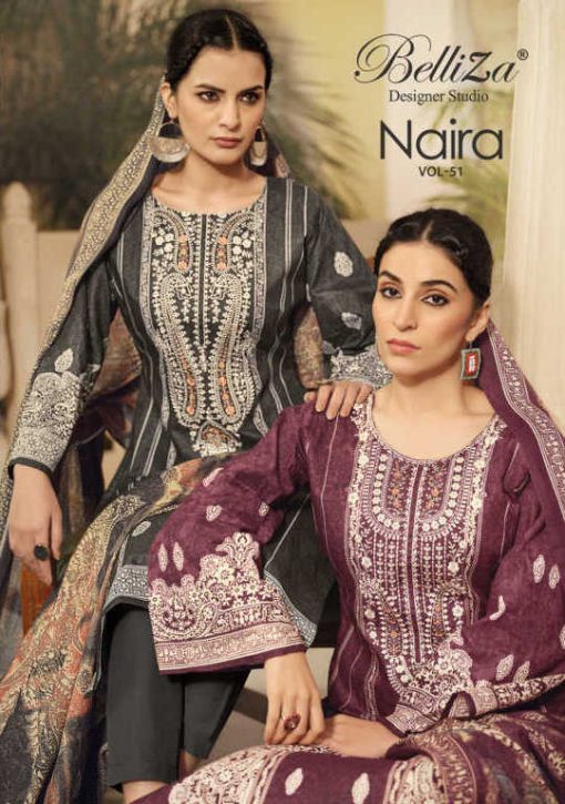 Belliza Naira Vol 51 Cotton Salwar Suit Catalog 8 Pcs 1 510x725 - Belliza Naira Vol 51 Cotton Salwar Suit Catalog 8 Pcs