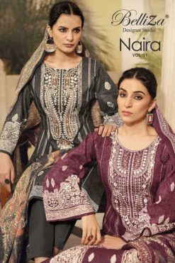 Belliza Naira Vol 51 Cotton Salwar Suit Catalog 8 Pcs