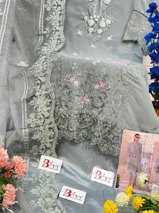 Bilqis B 25 E H Georgette Salwar Suit Catalog 4 Pcs 3 510x680 - Bilqis B 25 E-H Georgette Salwar Suit Catalog 4 Pcs