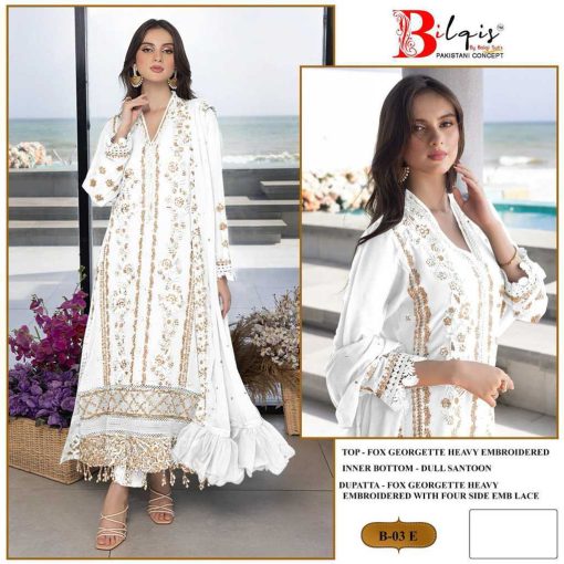 Bilqis B 3 E H Georgette Salwar Suit Catalog 4 Pcs 1 510x510 - Bilqis B 3 E-H Georgette Salwar Suit Catalog 4 Pcs