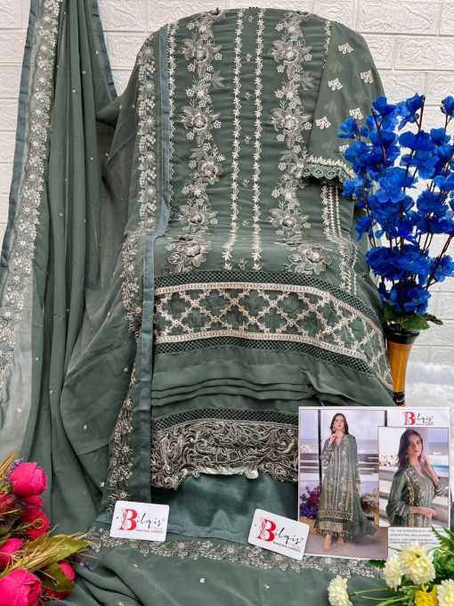 Bilqis B 3 E H Georgette Salwar Suit Catalog 4 Pcs 10 510x680 - Bilqis B 3 E-H Georgette Salwar Suit Catalog 4 Pcs