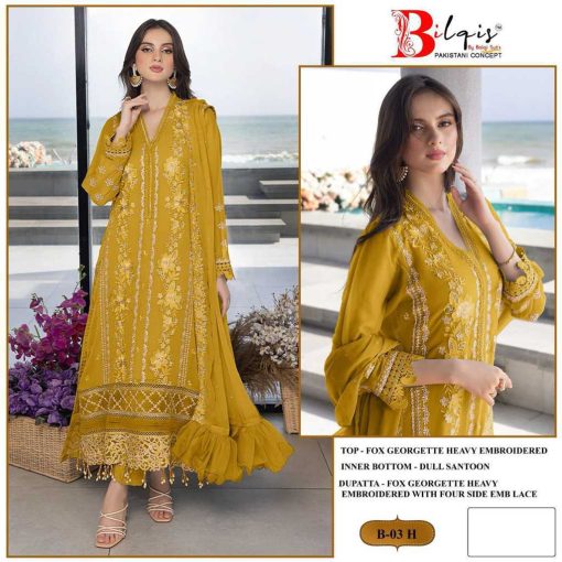 Bilqis B 3 E H Georgette Salwar Suit Catalog 4 Pcs 13 510x510 - Bilqis B 3 E-H Georgette Salwar Suit Catalog 4 Pcs